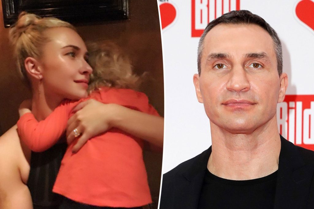Kaya's dochter is niet in Oekraïne met Wladimir Klitschko