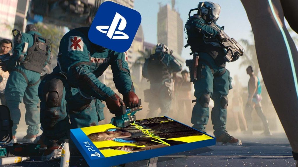 Nu zal Cyberpunk 2077 geen PS4-spelers met discs afspelen