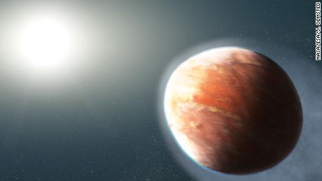 Deze zinderende exoplaneet verandert in een voetbal