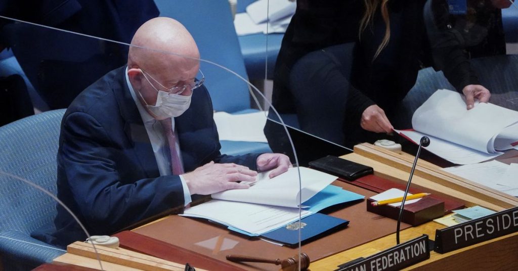 Rusland spreekt veto uit over VN-veiligheidsactie tegen Oekraïne, China onthoudt zich van stemming