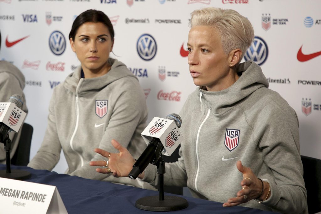 Spelers van het Amerikaanse damesteam zien de schikking als een keerpunt