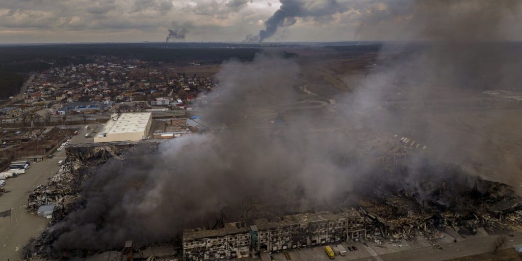 Rusland bombardeert Oekraïense burgerdoelen voorafgaand aan besprekingen