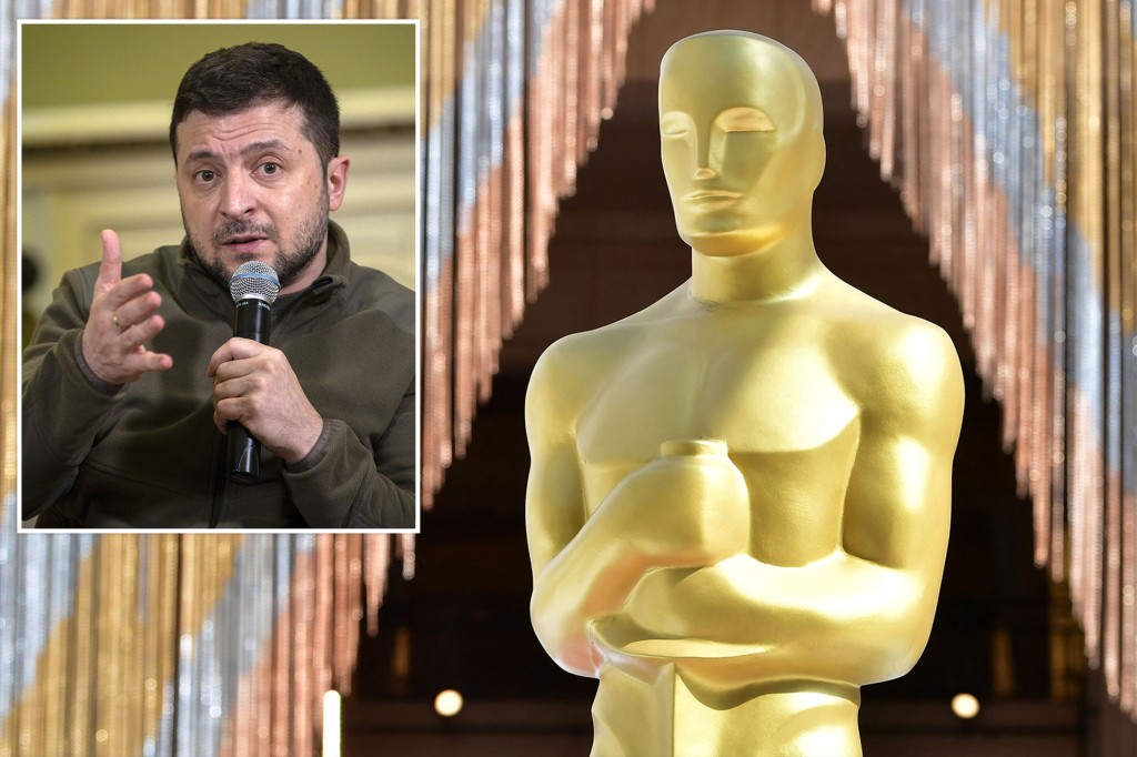 Oekraïense president Zelensky in gesprek met Academie om te verschijnen bij Oscars