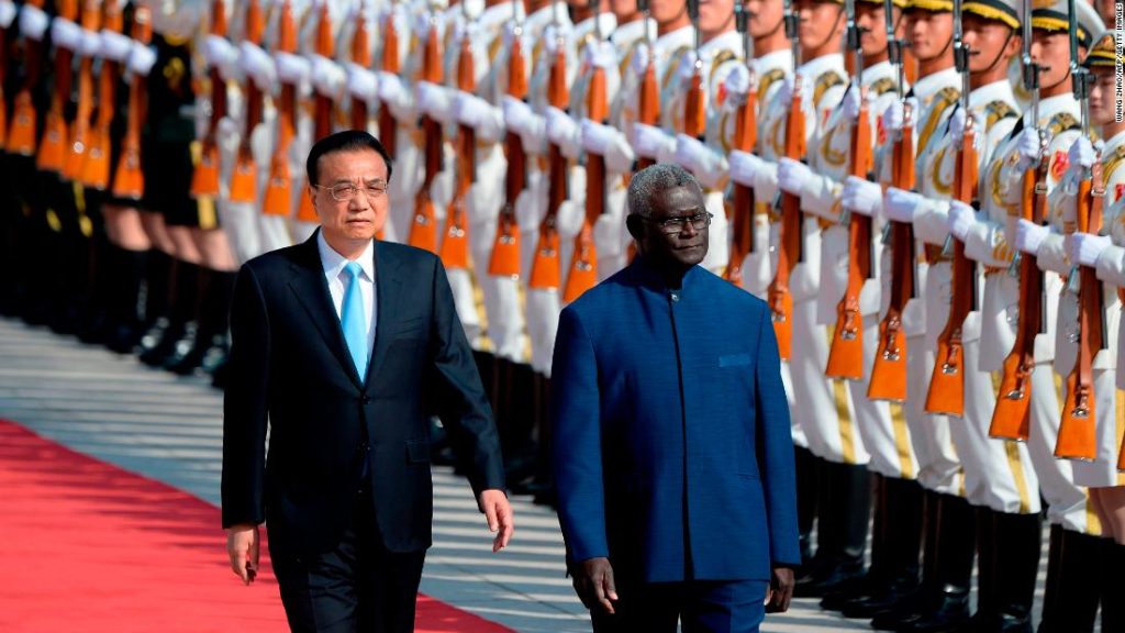 Leider van de Salomonseilanden verdedigt mogelijke deal met China en noemt reactie 'extreem beledigend'