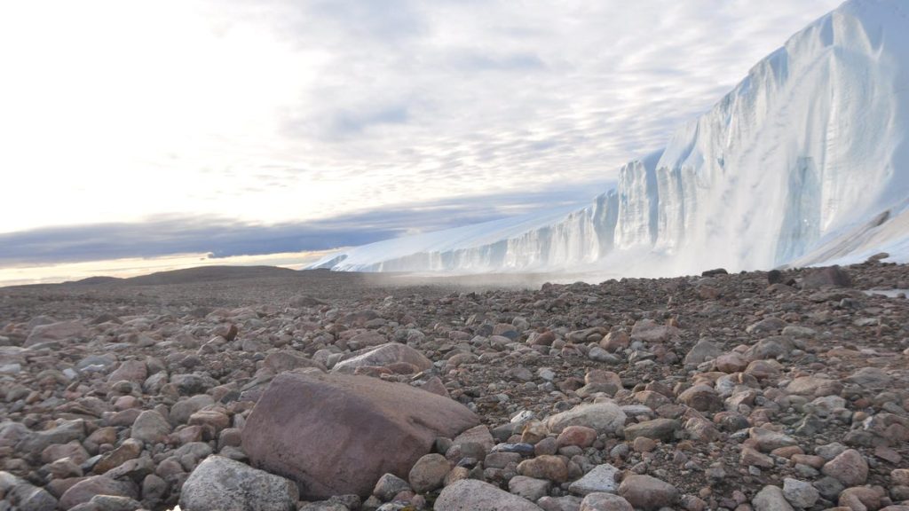 De Groenlandse inslagkrater is 58 miljoen jaar oud