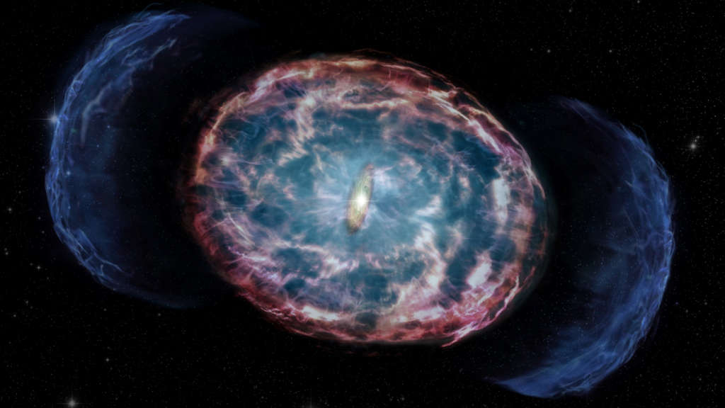 Een enorme en mysterieuze explosie ontdekt in de verre ruimte verbaast wetenschappers
