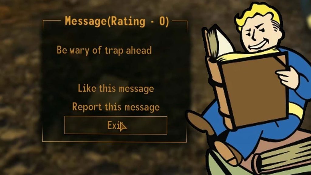 Fallout New Vegas Mod voegt Elden Ring online berichtensysteem toe