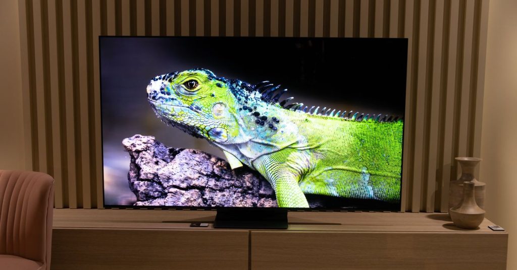 Ik heb de allereerste QD-OLED-tv van Samsung gezien en het is indrukwekkend
