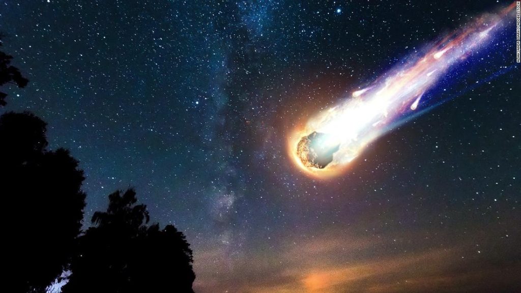 Het Amerikaanse leger heeft bevestigd dat de eerste bekende interstellaire meteoriet in botsing is gekomen met de aarde