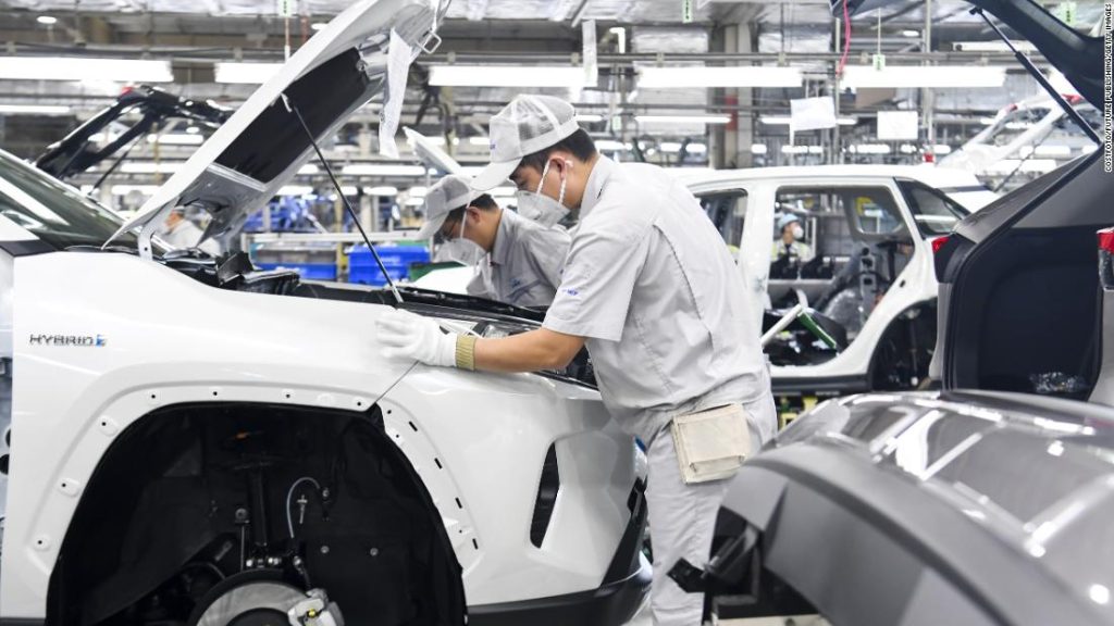 Toyota, Volkswagen en Tesla fabrieken in China zijn begonnen met heropening