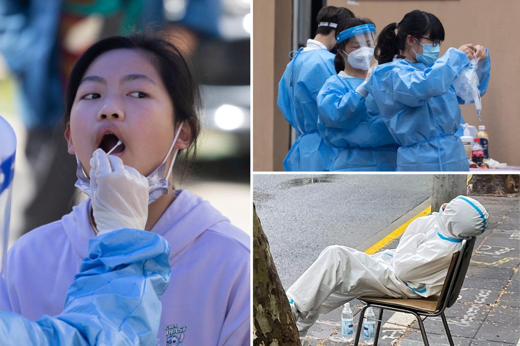 Frustratie groeit in Shanghai, China te midden van strenge coronavirusvergrendelingen