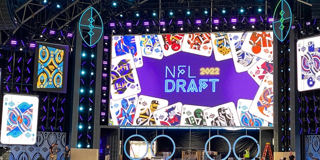 De NFL draft stage zal in 2022 een unieke sfeer hebben in Las Vegas.