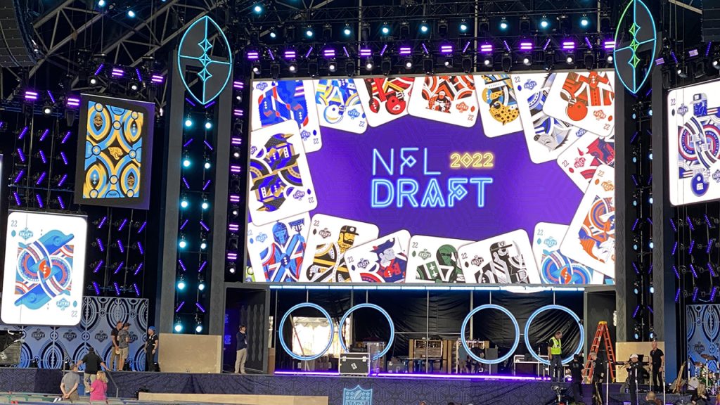 Een kijkje in de NFL Draft: Las Vegas organiseert een van de Major League-evenementen