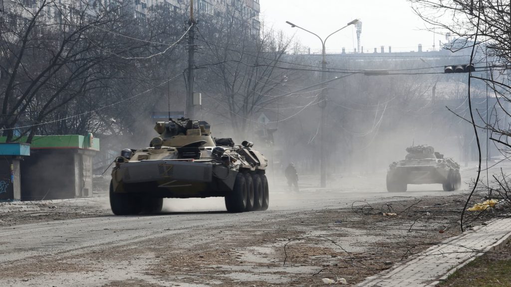 Het Pentagon houdt de berichten in de gaten over een mogelijke Russische chemische aanval in Mariupol