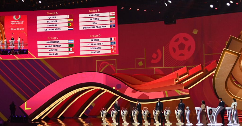 Hoogtepunten van de WK-loting: door wedstrijden kijken teams uit naar november