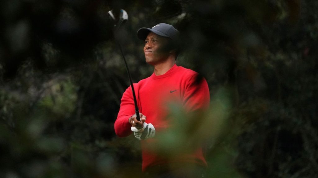 Tiger Woods traint op Augusta National, 'speltijdbeslissing' over het spelen van de Masters