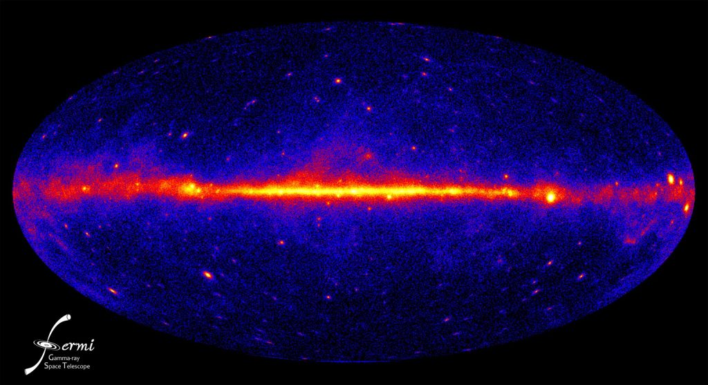 Vreemd sterrenstelselsignaal afkomstig uit het centrum van het sterrenstelsel heeft een mogelijke nieuwe verklaring