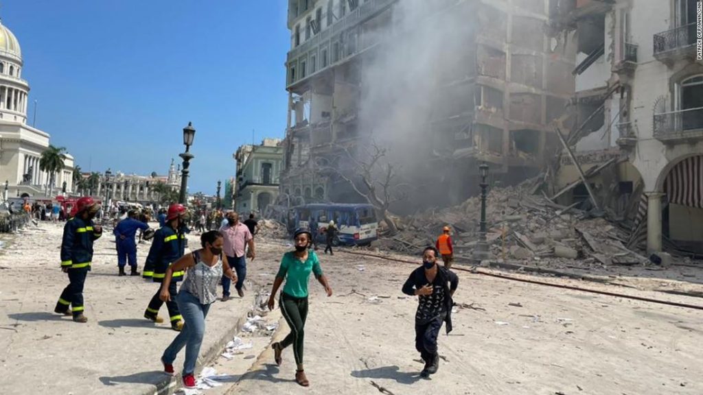 Saratoga Hotel: Minstens acht doden na een enorme explosie die een hotel in Havana, Cuba verwoestte
