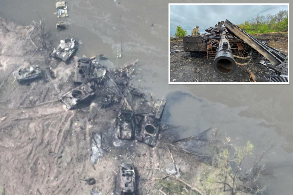 Russische tanks vernietigd in hinderlaag, Oekraïne behaalt grote overwinning