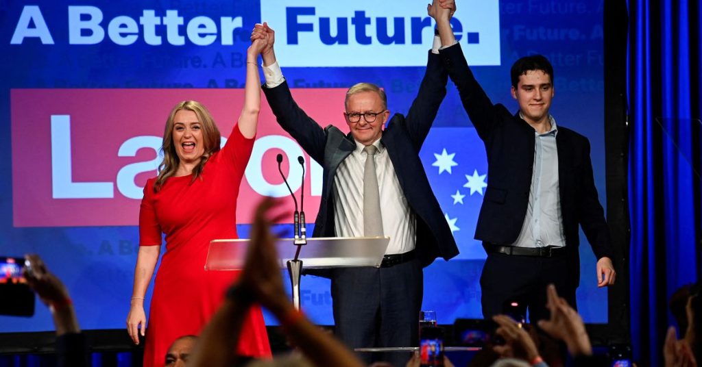 Australië verdrijft de conservatieven na negen jaar en Albany neemt het stokje over als premier