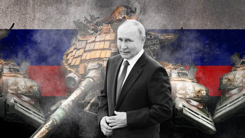 De Russische staatstelevisie gaf toe dat het leger van Vladimir Poetin zich volledig schaamde in de oorlog in Oekraïne