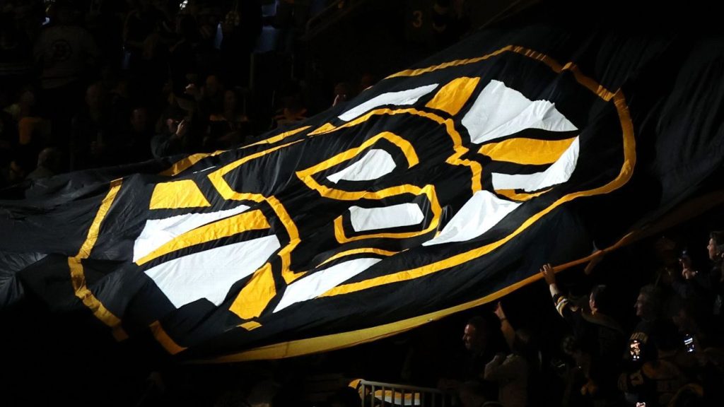 Een NHL-official raakte gewond uit het ijs tijdens Game Three van de serie tussen de Boston Bruins en de Carolina Hurricane