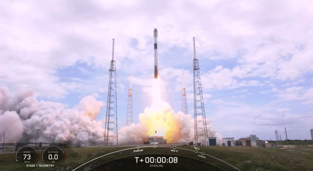 Kijk hoe SpaceX vandaag 53 nieuwe Starlink-satellieten lanceert