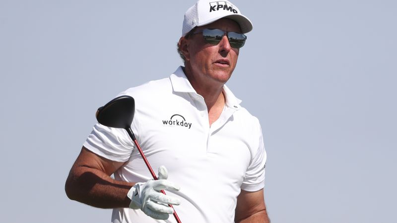 Titelverdediger Phil Mickelson trekt zich terug uit het PGA Championship