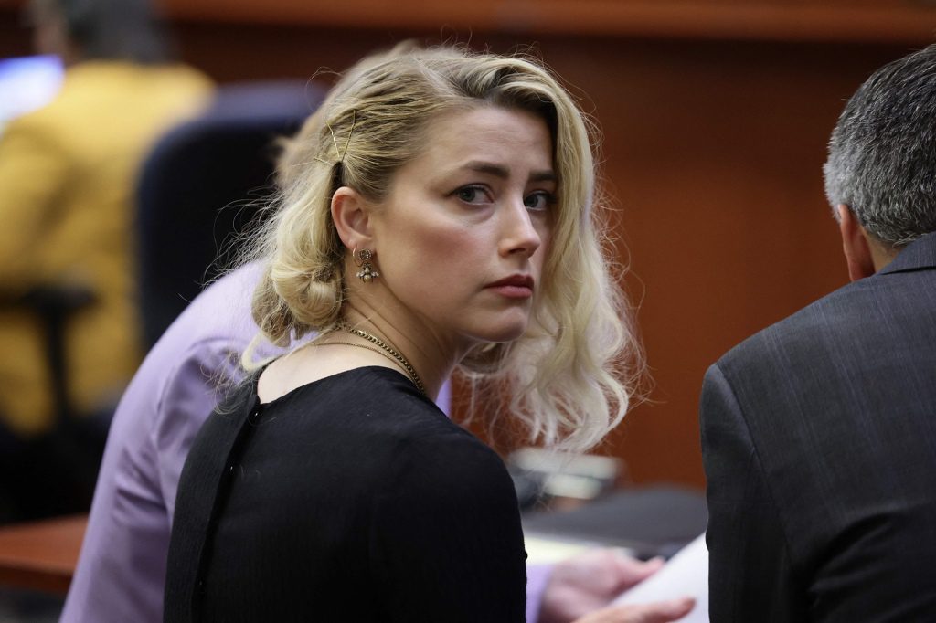 Amber Heard voor de veroordeling op 1 juni.