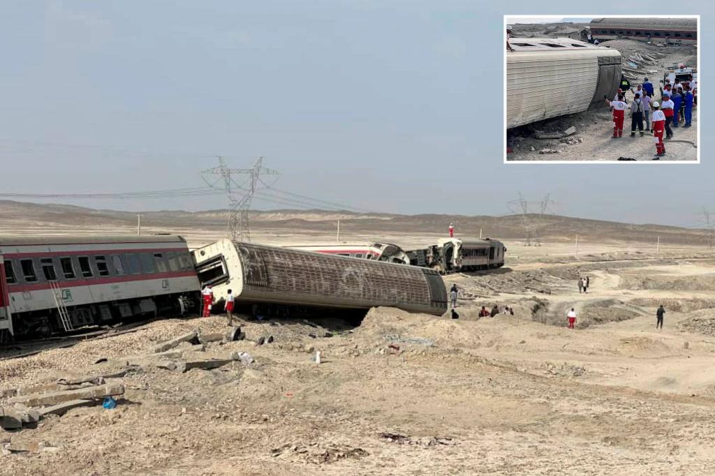 Minstens 17 doden en 50 gewonden bij ontsporen trein in Iran