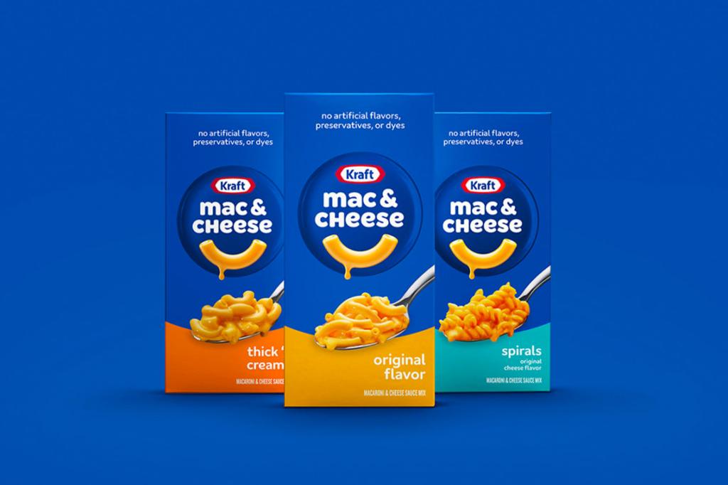 Kraft Macaroni & Cheese heeft haar naam veranderd in Kraft Mac & Cheese
