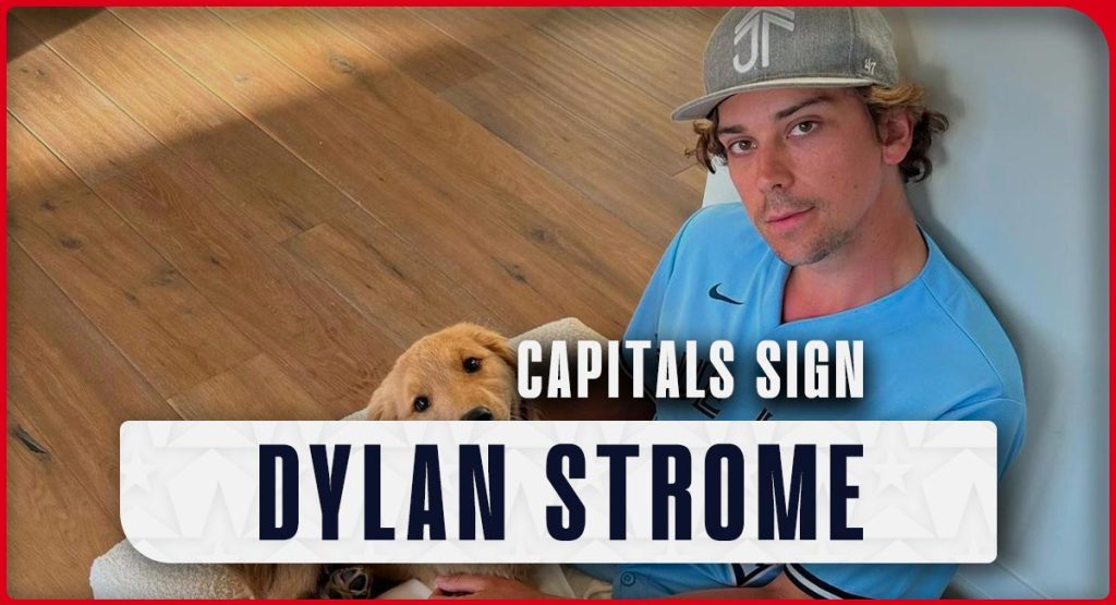 Capitals tekent tweedelijnspositie Dylan Strom voor een eenjarige deal van $ 3,5 miljoen
