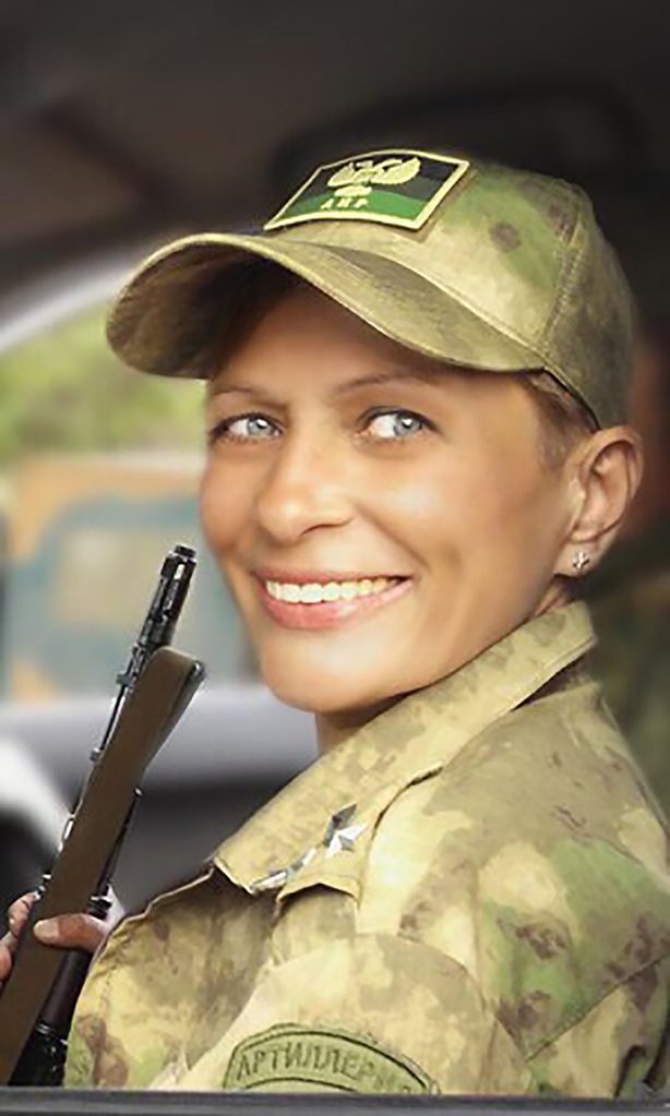 Russische kolonel Olga "corsa" kachora