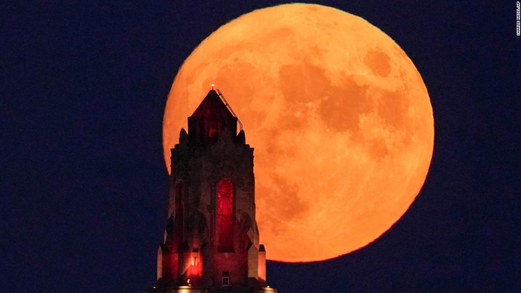 Volle maan augustus: wanneer de gigantische steurmaan te zien?