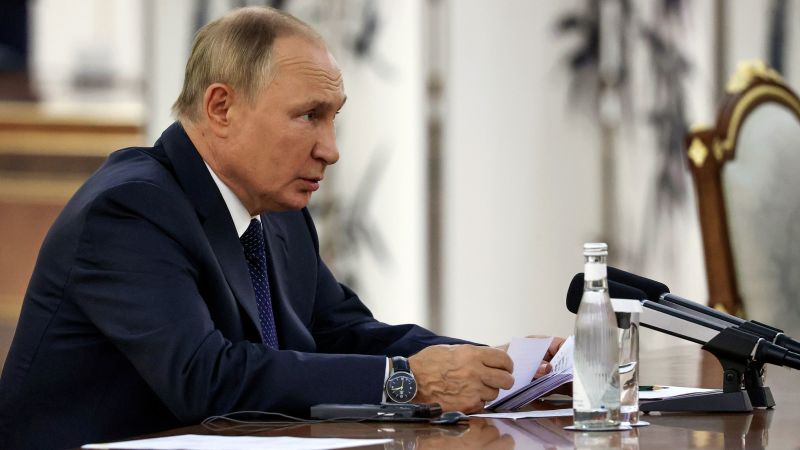 Poetin geeft toe dat China "vragen en zorgen" heeft over Ruslands haperende invasie van Oekraïne