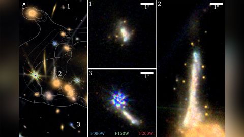 De omgeving van de Sparkler Galaxy is in detail geanalyseerd.