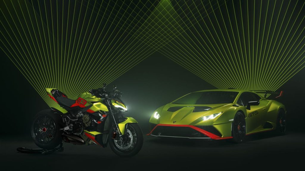 Ducati en Lamborghini werken samen aan een $ 68.000 Streetfighter V4