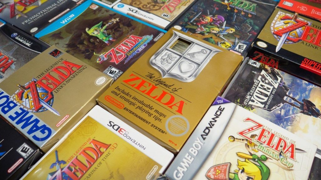 Willekeurig: originele 'black box'-kunst voor NES Zelda-skins, en Link is blij