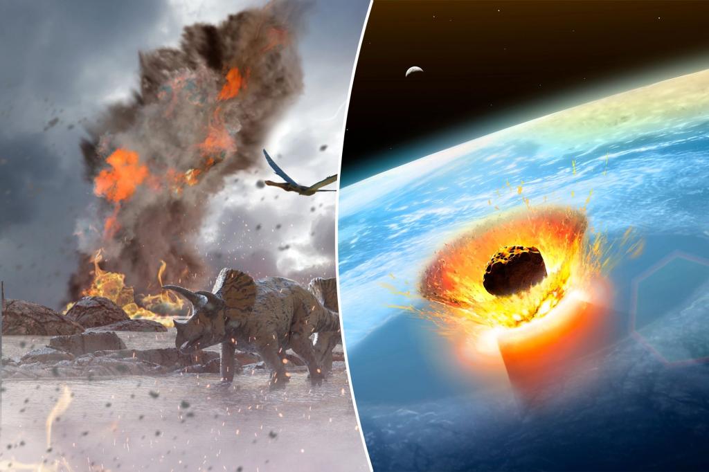 De asteroïde die de dinosauriërs doodde, veroorzaakte een "enorme aardbeving" die maanden aanhield