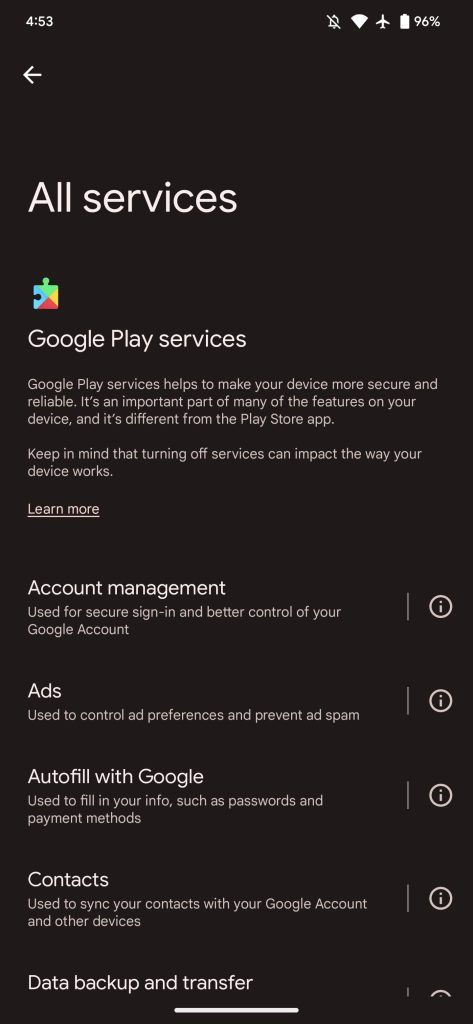 Uitleg van Google Play-services