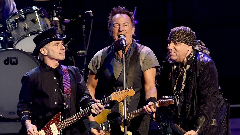 Bruce Springsteen en de band