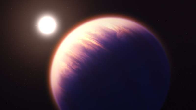De James Webb Space Telescope onthult de atmosfeer van een exoplaneet als nooit tevoren