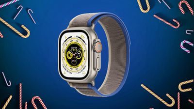 Apple Watch ultrablauw snoepje
