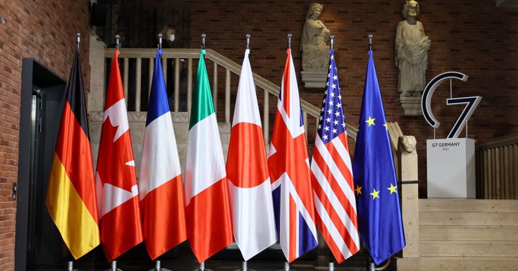 De exclusieve G7-alliantie kwam overeen om een ​​vaste prijs vast te stellen voor de oliebronnen van Rusland