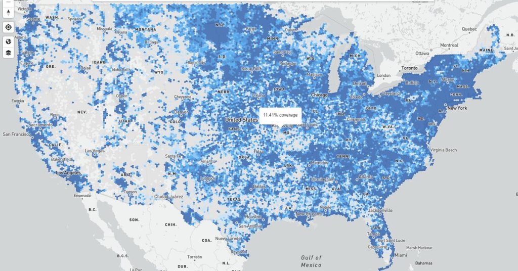 De langverwachte kaarten voor breedbandinternet in de VS zijn er - voor jou om uit te dagen