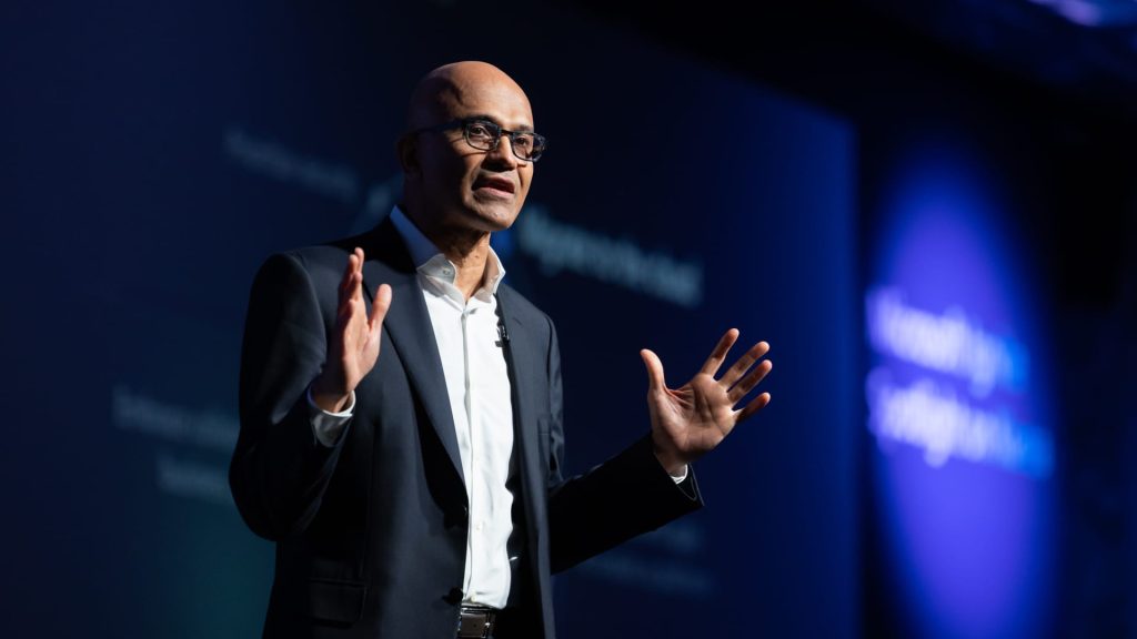Microsoft Satya Nadella is "erg optimistisch" in Azië, China en India
