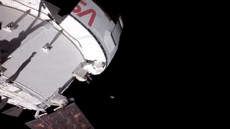 "Overtreft verwachtingen" - Het Orion-ruimtevaartuig voert zijn eerste inspectie uit