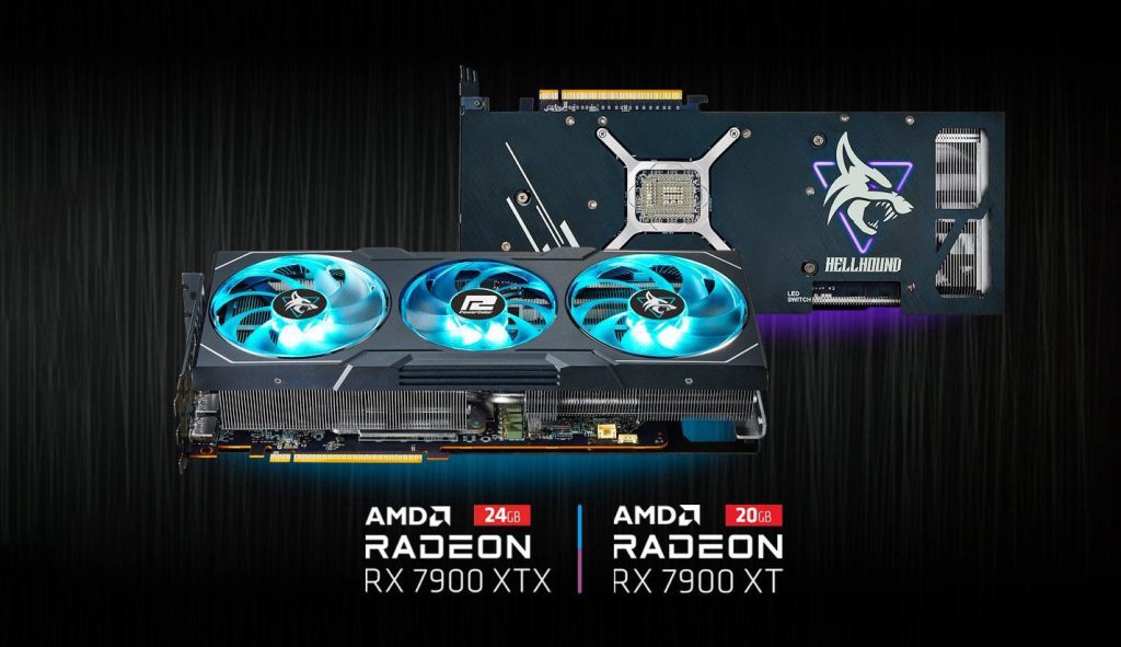 PowerColor kondigt Radeon RX 7900 XTX en 7900 XT Hellhound GPU's aan