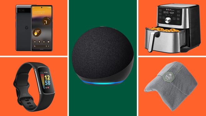 Koop de beste deals van Amazon voor slimme luidsprekers, reiskussens en meer.