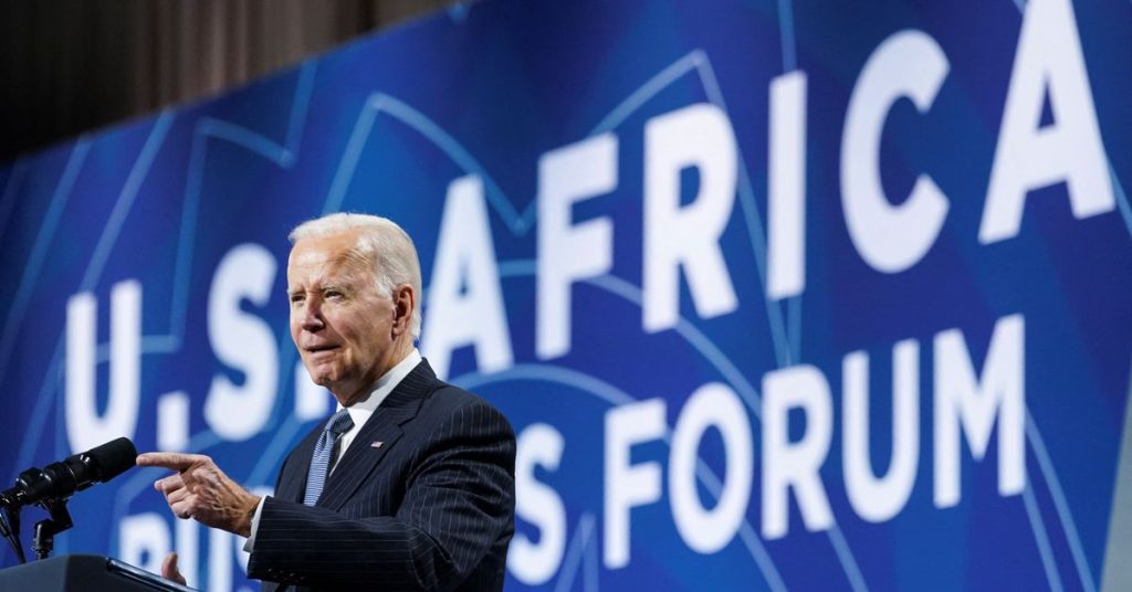 Biden zegt dat de VS "in alles is" met betrekking tot de toekomst van Afrika